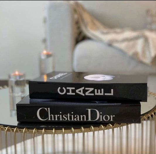 Chanel Black x White Flower