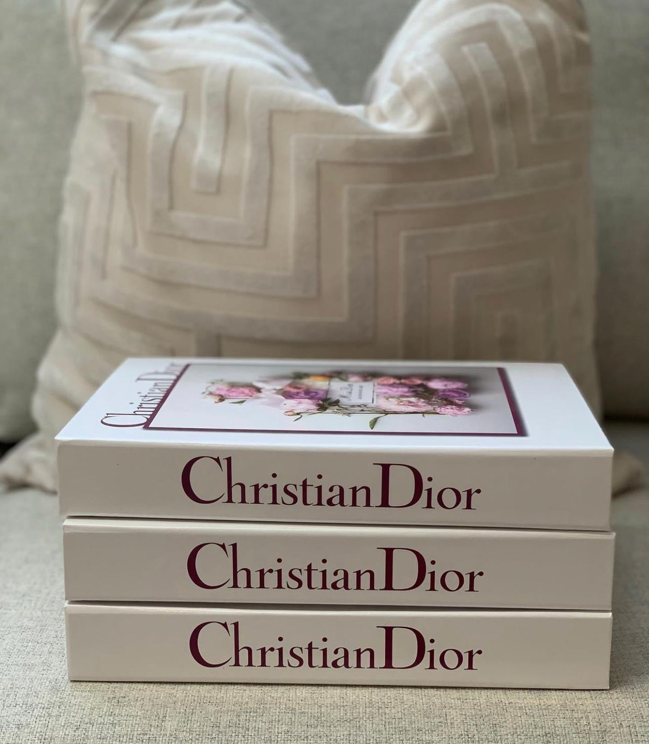 Dior White x Purple Flower